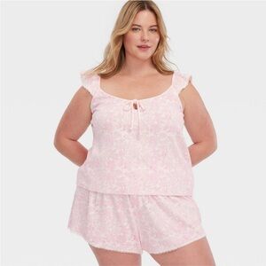 New Pointelle Tank Top and Shorts Pajama Set from Roller Rabbit x Target